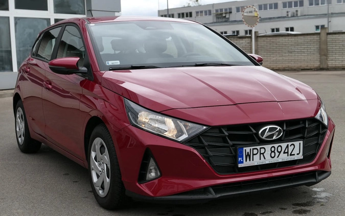 Hyundai i20 cena 58900 przebieg: 37000, rok produkcji 2021 z Łuków małe 121